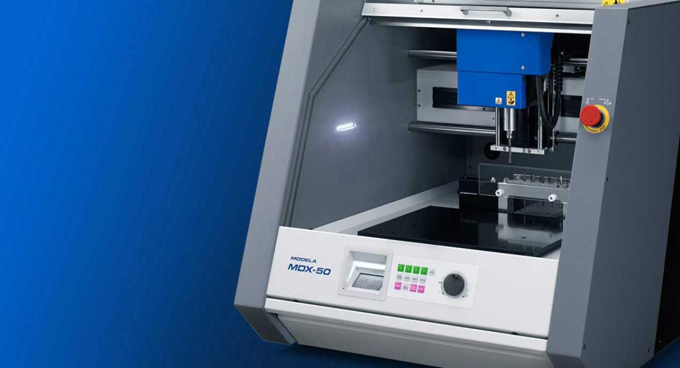 Roland MDX-50 mini cnc milling machine