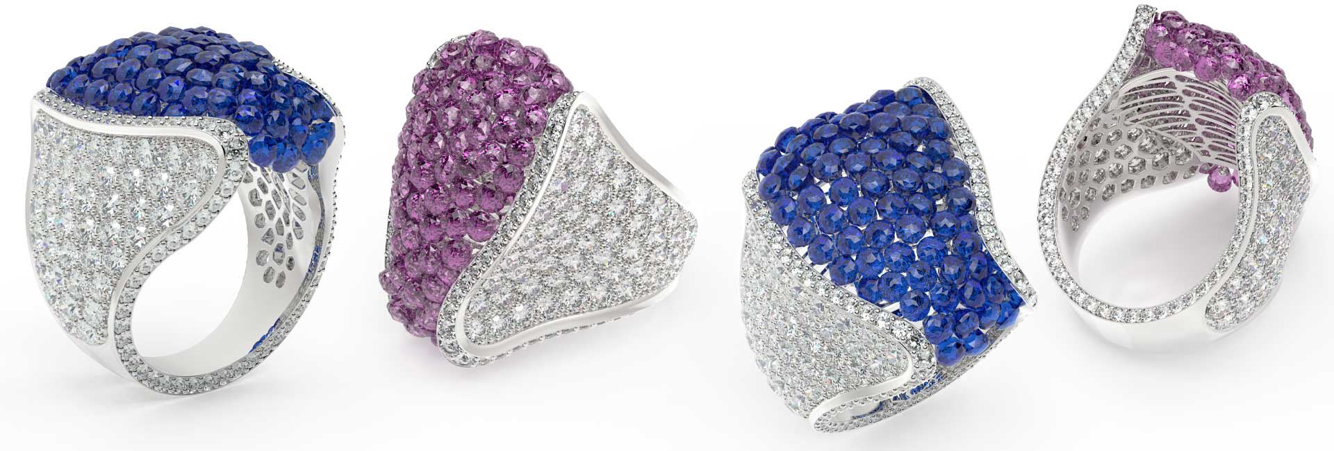 Jewelry CAD Dream è il software CAD 3D per gioielli!