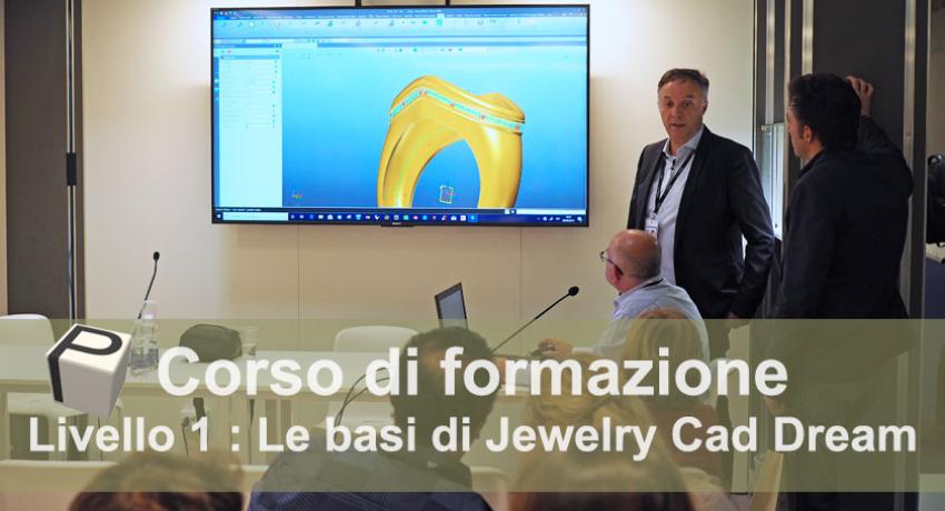 Training Course 3D software Jewelry Cad Dream