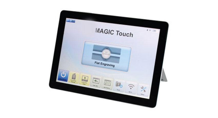 magic touch tablet per macchina per incidere